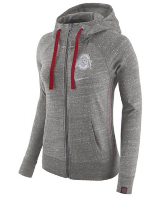 Sweat à Capuche Crop Top Victoria's Secret PINK - Motif Ohio Buckeyes, Rouge, Neuf Avec étiquette