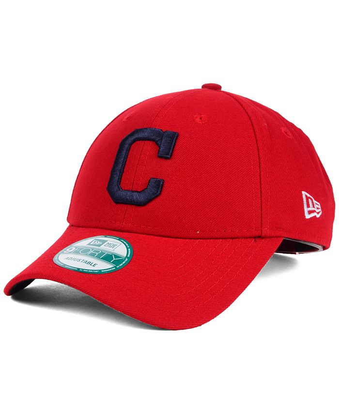 New Era Cleveland Indians The League 9FORTY Adjustable Cap - Macy's