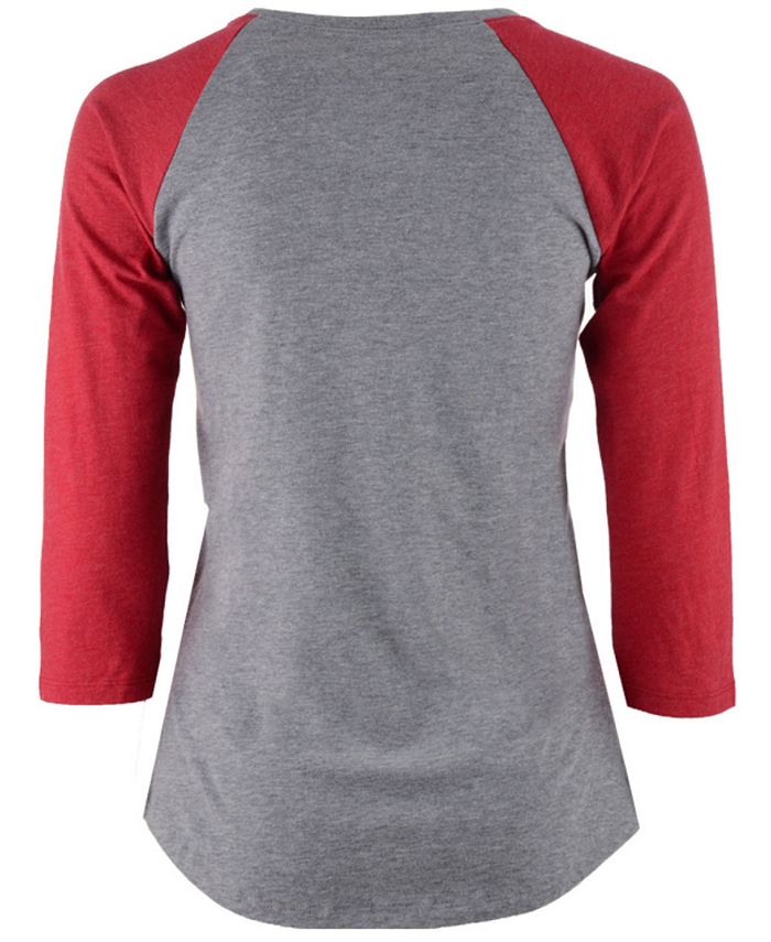 '47 Brand Women's Houston Rockets Club Block Raglan T-Shirt - Macy's