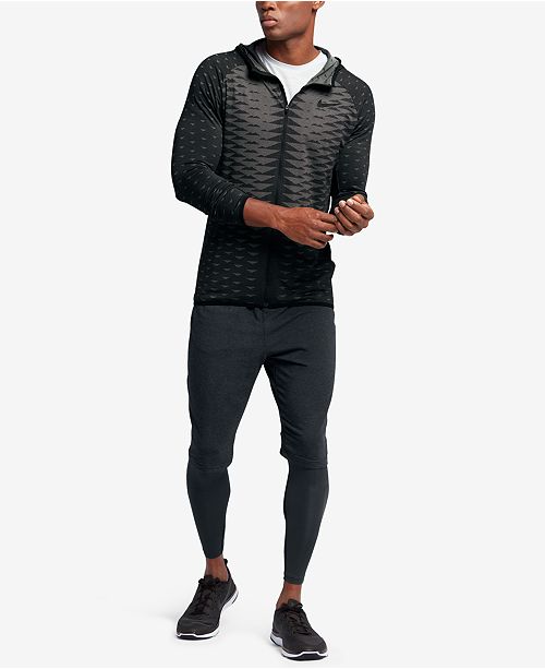 Nike Men's Dry Printed Lightweight FullZip Training Top & Reviews