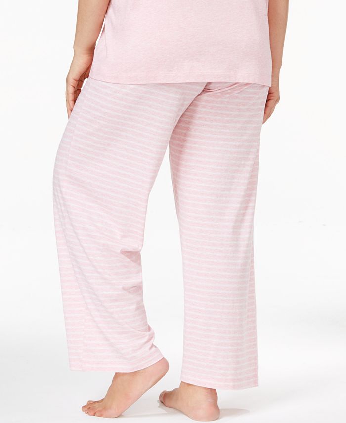 Nautica Plus Size Striped Pajama Pants - Macy's