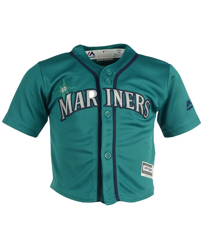 Men's Seattle Mariners Nike White Home 2023 MLB All-Star Game Patch Replica  Player Jersey