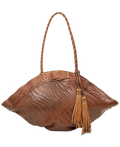 Patricia Nash Woven Trope Dome Extra-Large Shoulder Bag - Handbags & Accessories - Macy&#39;s