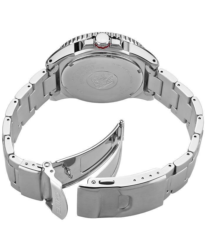 Seiko Men's Prospex Solar Diver PADI-Edition Stainless Steel Bracelet ...