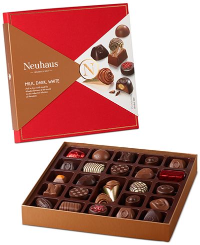 Neuhaus 25-Piece Belgian Assorted Chocolate Gift Box ...