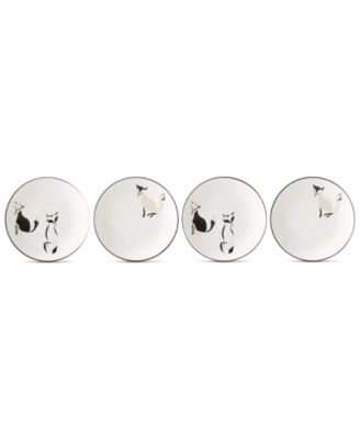 kate spade new york - Wickford Forest Drive 4-Pc. Tidbit Plate Set