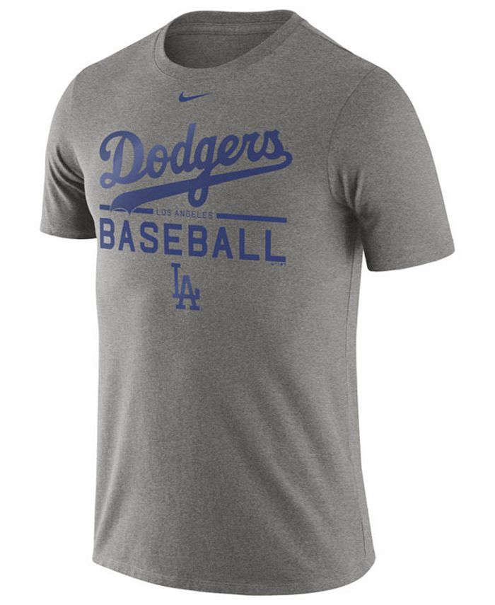 Nike Men's Los Angeles Dodgers Practice T-Shirt - Macy's
