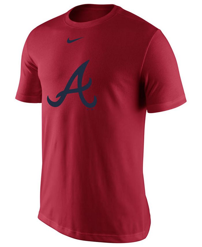 Nike Men's Atlanta Braves BP Logo Legend T-Shirt - Macy's