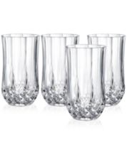 Longchamp Cristal D'Arques Set of 4 Highball Glasses - Macy's