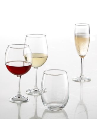 12-Pc. Stemless Flutes Set, Created for Macy's