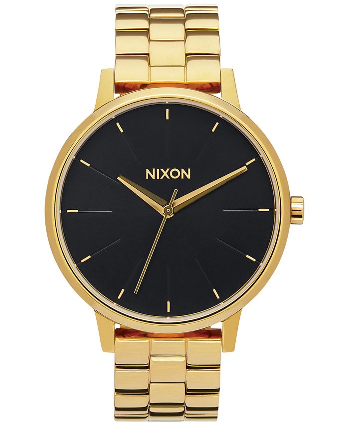 Nixon Women's Kensington Stainless Steel Bracelet Watch 37mm - Macy's
