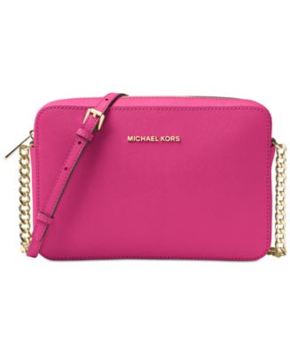 Michael Kors Jet Set Travel Large Crossbody & Reviews - Handbags &  Accessories - Macy's