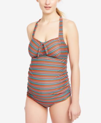 Motherhood Maternity - Maternity Printed Tankini Swimsuit