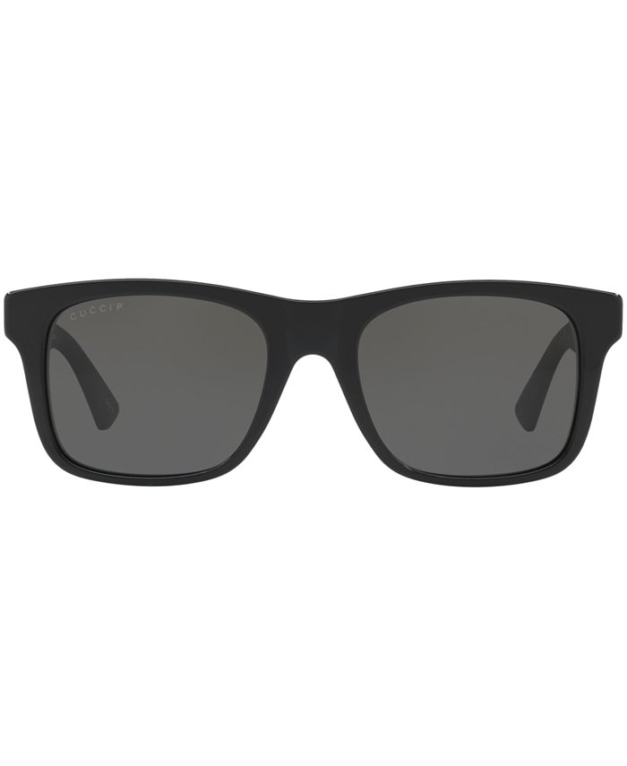 Gucci Polarized Sunglasses, GG0008S - Macy's