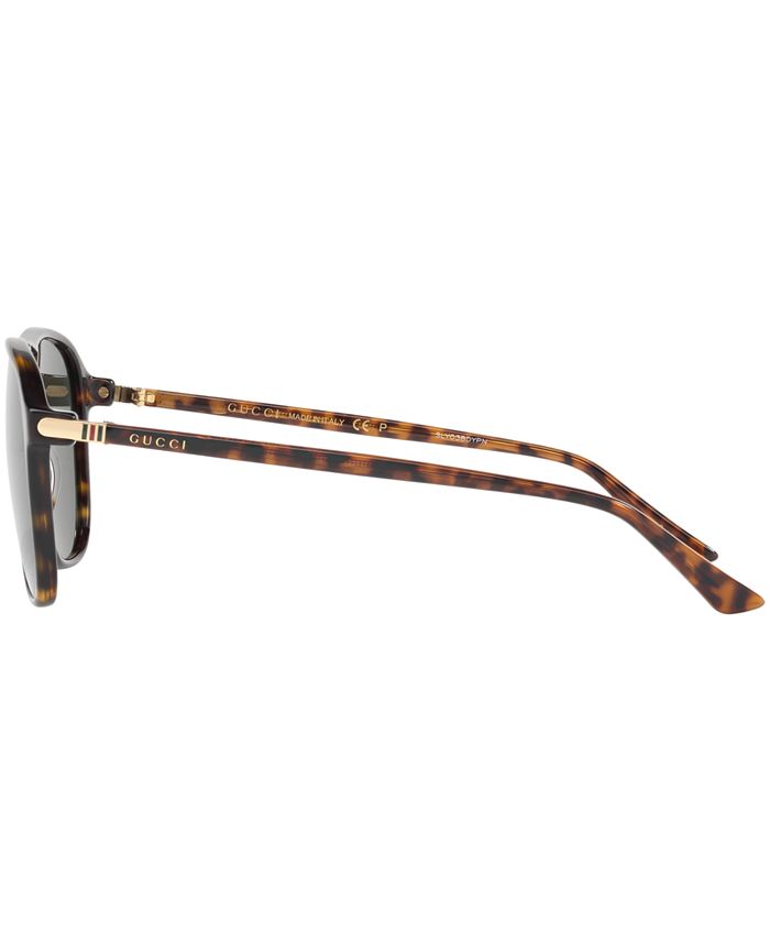 Gucci Polarized Sunglasses, GG0016S - Macy's
