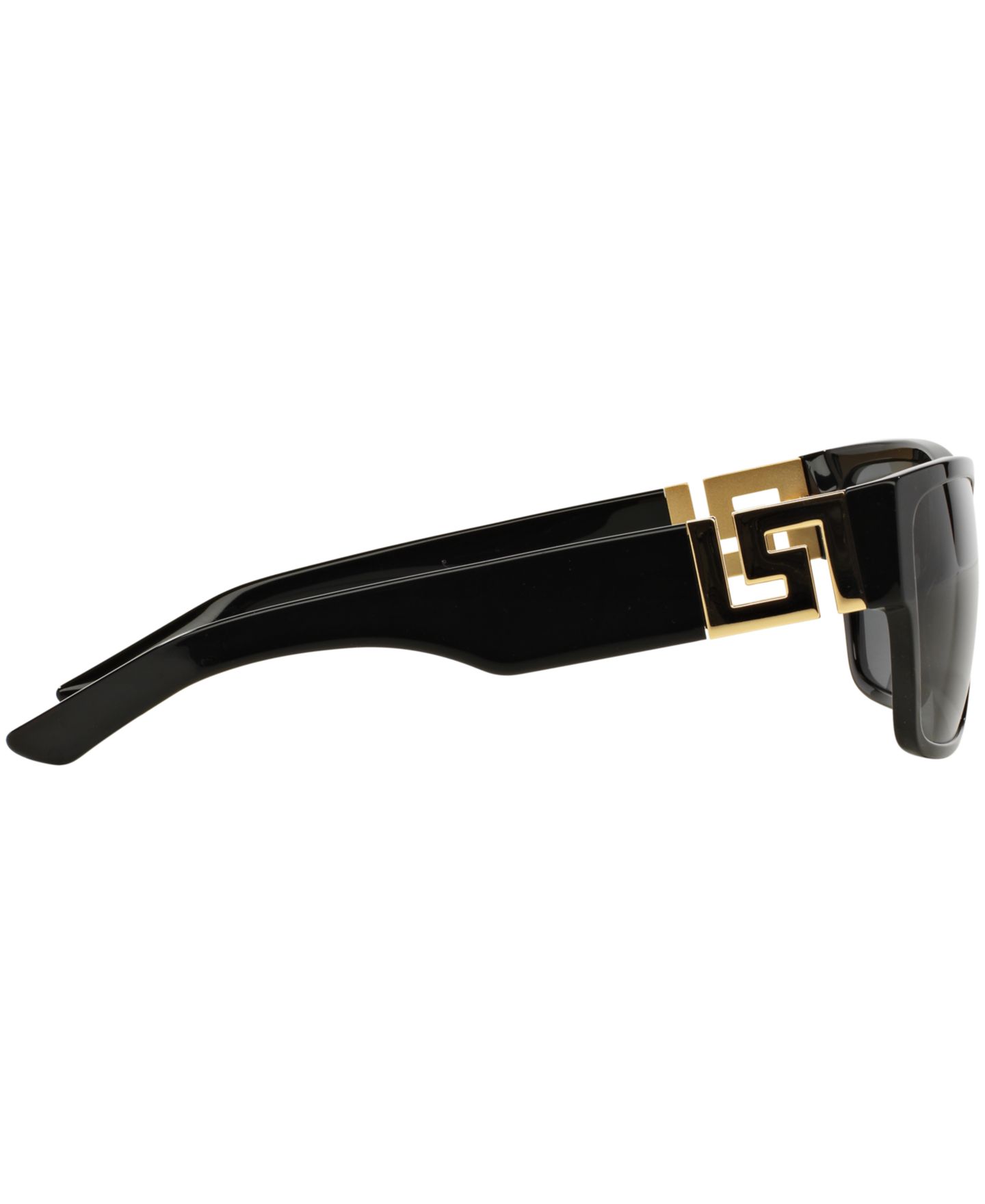Солнцезащитные очки Versace Polarized Sunglasses, VE4296, цвет: Чёрный / Серый — фото 4