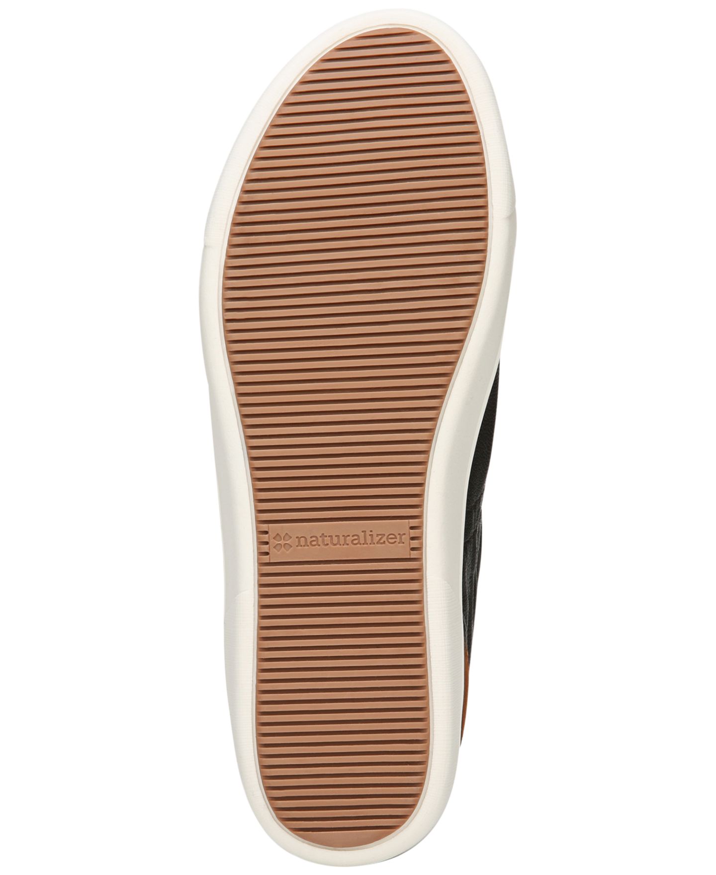 Женские кроссовки Naturalizer Morrison Lace Up, цвет: Чёрный кожаный — фото 5