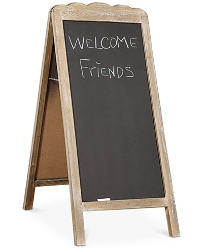 Wood 2-Sided Blackboard