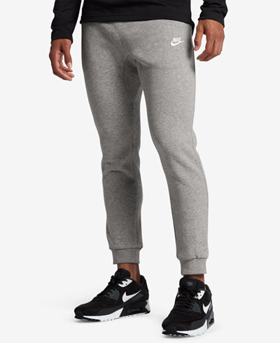 Nike Men's Fleece Jogger Pants - Activewear - Men - Macy's