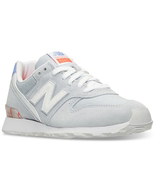 New Balance Women S 696 Striped Casual Sneakers From Finish Line