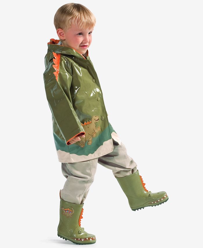 kidorable dinosaur raincoat