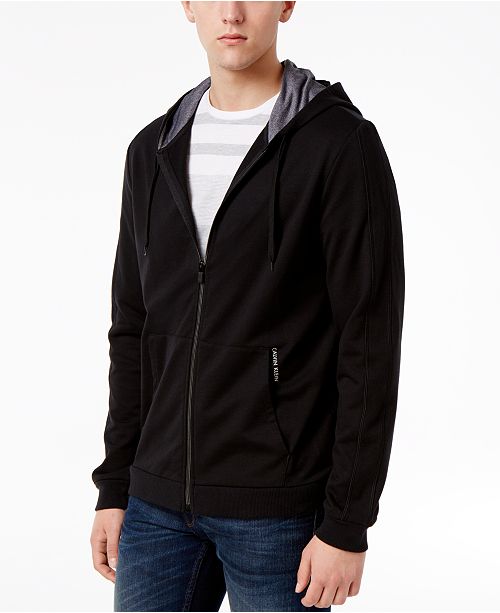 Calvin Klein Men's Terrycloth Hoodie & Reviews Sweaters Men Macy's