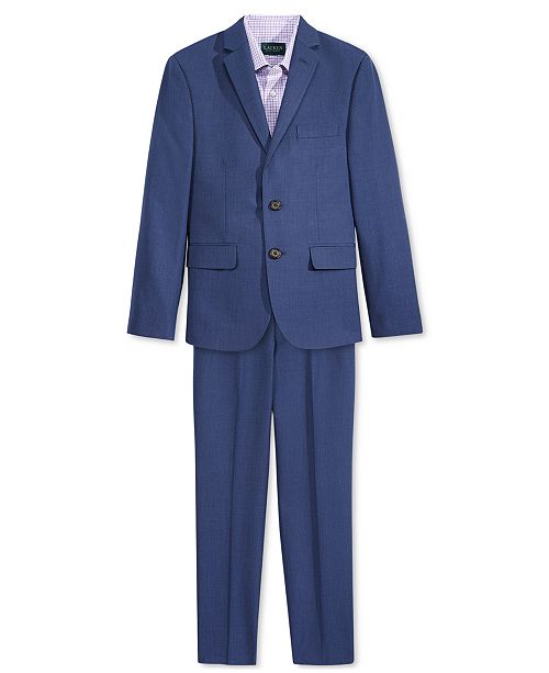 Lauren Ralph Lauren Check Print Shirt Jacket Pants Big Boys 8