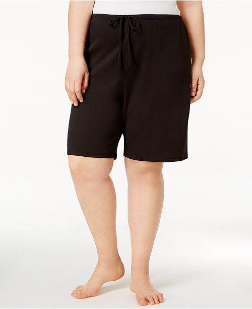 Jockey Plus Size Bermuda Pajama Shorts & Reviews - Bras, Panties ...