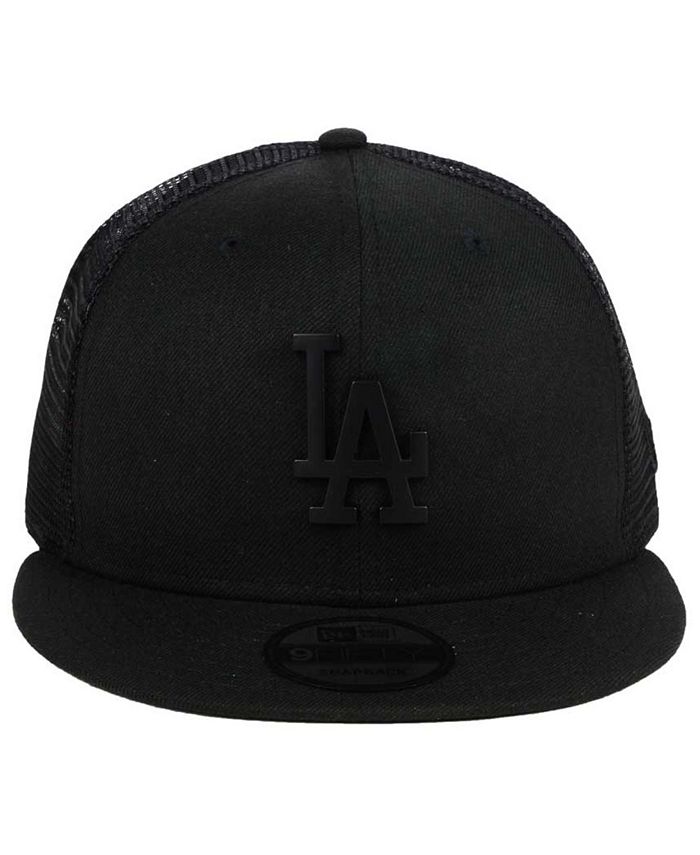 New Era Los Angeles Dodgers Matte Metal Trucker Cap - Macy's