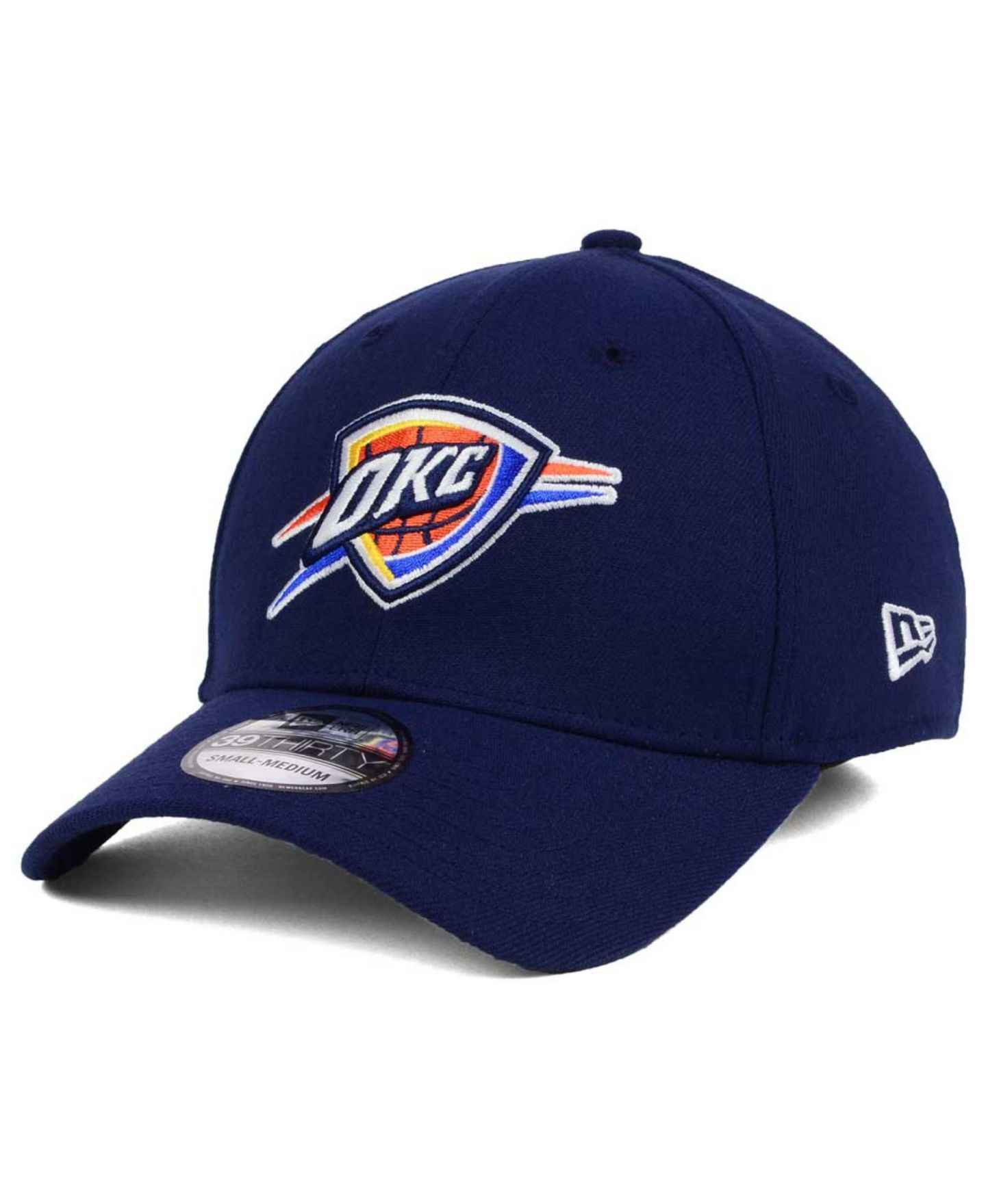 Мужская кепка New Era Oklahoma City Thunder Team Classic 39THIRTY — фото 1