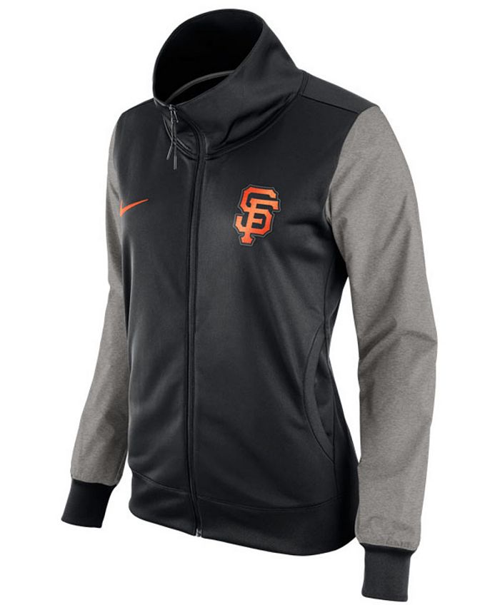 Nike San Francisco Giants Women's Therma Full Zip Fleece Jacket - Macy's