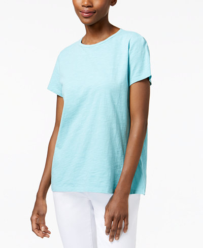 Eileen Fisher Cotton T-Shirt, Regular & Petite