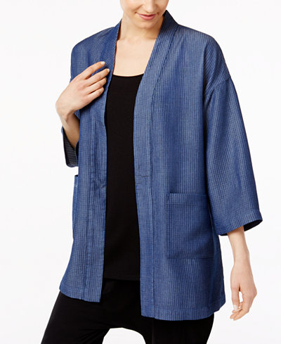 Eileen Fisher Denim Kimono Jacket