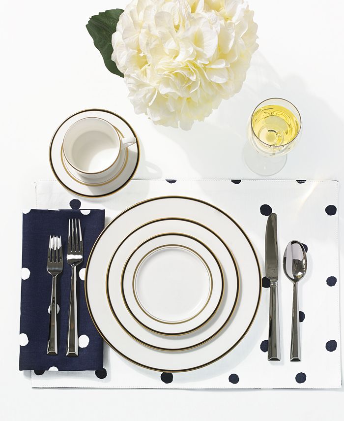 kate spade new york Library Lane 5Piece Place Setting Macy's