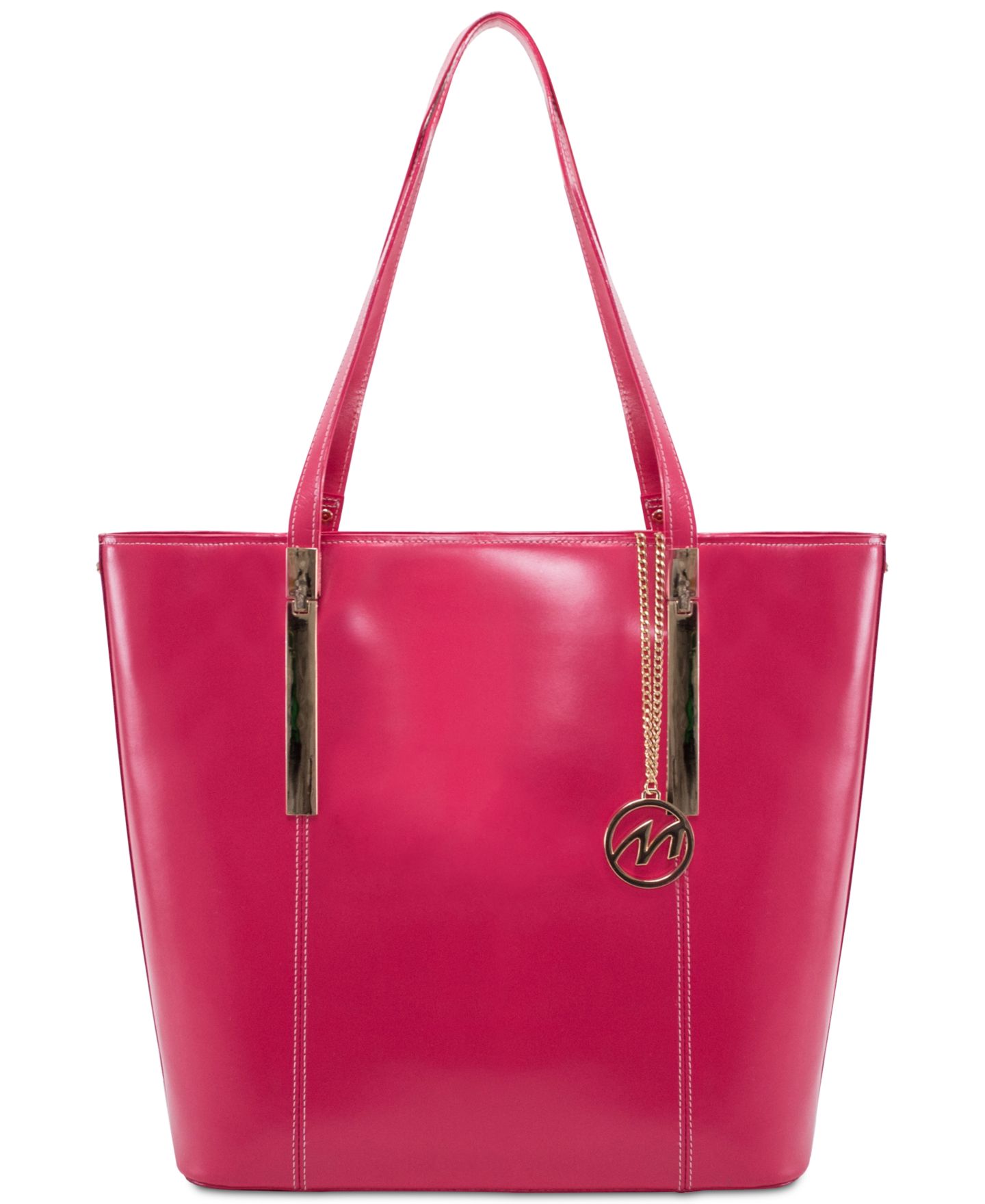 Женская сумка McKlein Cristina Leather Tote, цвет: Фуксия — фото 5
