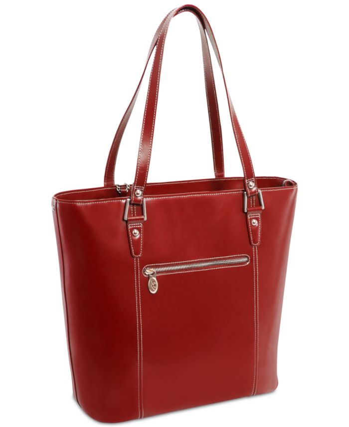 McKlein Cristina Leather Tote & Reviews - Laptop Bags & Briefcases - Luggage - Macy's