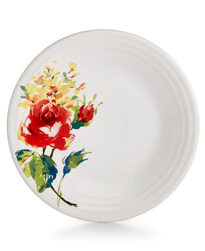 Fiesta - Ceramic Floral Bouquet 9" Luncheon Plate