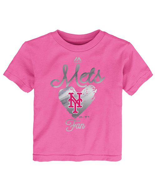 Majestic New York Mets Autograph T Shirt Toddler Girls Reviews