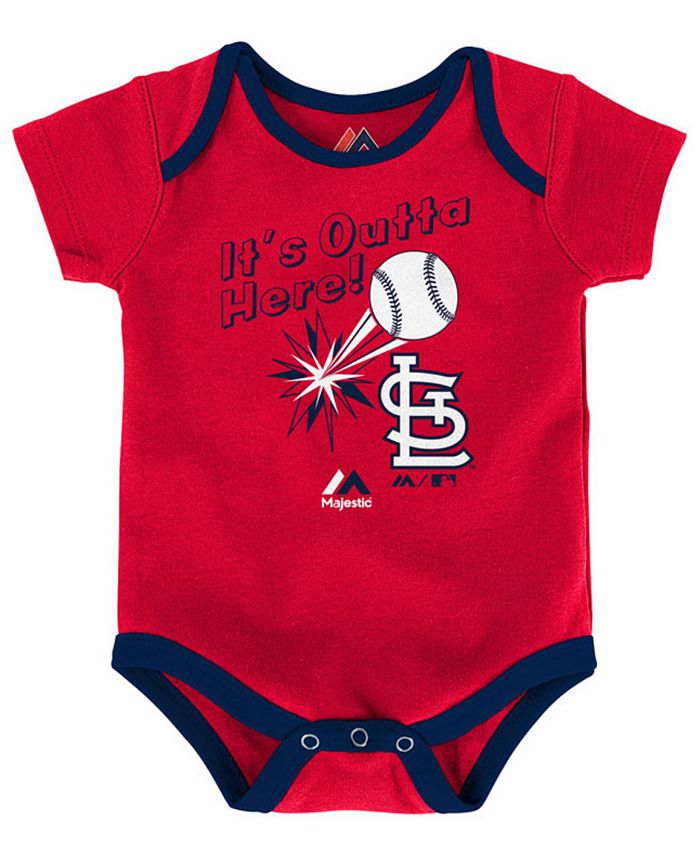 Majestic St. Louis Cardinals Homerun 3Piece Set, Baby Boy (1218