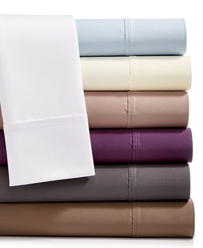 AQ Textiles Bergen 4-Pc. Extra Deep Pocket Sheet Sets, 1000 Thread ...