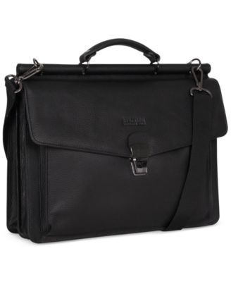 Kenneth Cole Reaction My Rod-Ern Life Leather Dual-Compartment Computer Portfolio Bag
