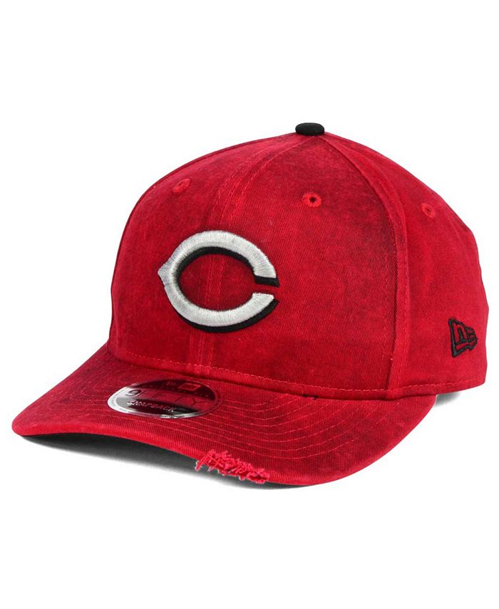 New Era Cincinnati Reds Team Rustic 9FIFTY Snapback Cap - Macy's