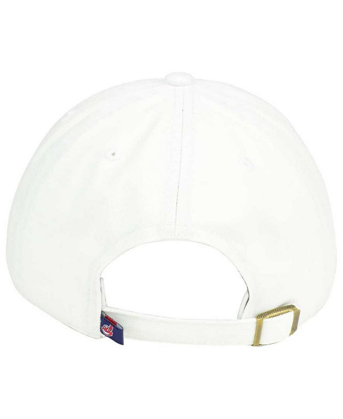 '47 Brand Cleveland Indians White Clean Up Cap & Reviews - Sports Fan ...