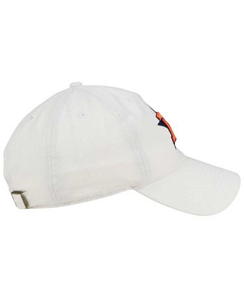 Casquette 47 Brand Houston Astros – Blanche à Logo H Orange – Taille Unique OSFA