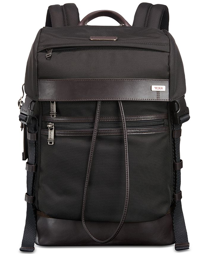 Tumi Alpha Bravo Kinser Flap Backpack - Macy's
