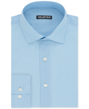 KENNETH COLE UNLISTED BY KENNETH COLE MEN'S SLIM-FIT DRESS SHIRT