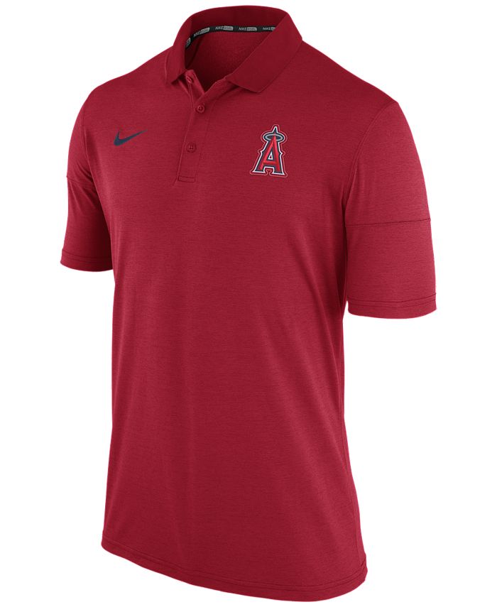 Nike Men's Los Angeles Angels of Anaheim Dri-Fit Polo 1.7 & Reviews ...
