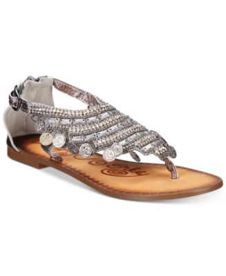 naughty monkey gladiator sandals