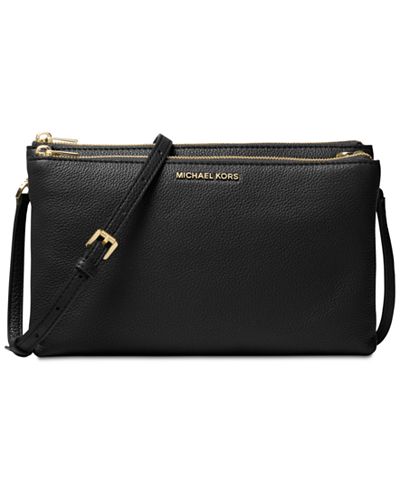 MICHAEL Michael Kors Adele Double Zip Crossbody - Handbags ...