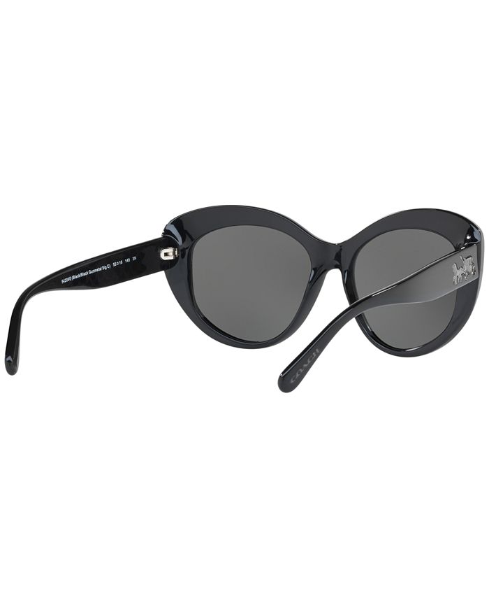 COACH Sunglasses, HC8206 55 & Reviews - Sunglasses by Sunglass Hut ...